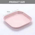 thumbnail image 2 of 6pcs Straw Meal Plate Lightweight and Non Fragile Set, Toxin Free Dishwasher and Microwave Safe and Healthystyle:style1;, 2 of 5