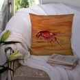 thumbnail image 3 of Carolines Treasures 8232PW1414 Crawfish Fabric Decorative Pillow, 14Hx14W, multicolor, 3 of 4