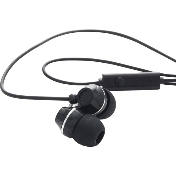 Verbatim, VER99774, Stereo Earphones with Microphone, 1, Black