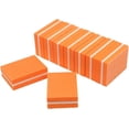 thumbnail image 4 of JUANLI 200Pcs Orange Mini Sponge Files 100/180 Sanding Buffer Block Double Sided Buffing Nail Polishing Manicure Salon Beauty Tool, 4 of 5