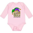 thumbnail image 3 of Inktastic Mardi Gras New Orleans Louisiana Jester Hat Boys or Girls Long Sleeve Baby Bodysuit, 3 of 5