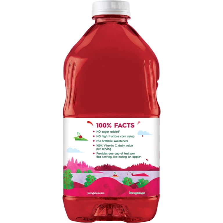 Juicy Juice 100% Cherry Juice, 64 Fl. Oz. - Walmart.com