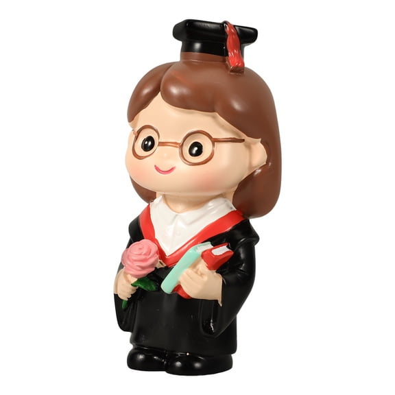 UPOUART Graduation Cake Topper Set - Happy Graduation Celebration Cake Decoration, Multi-Color, 1 Set for Party