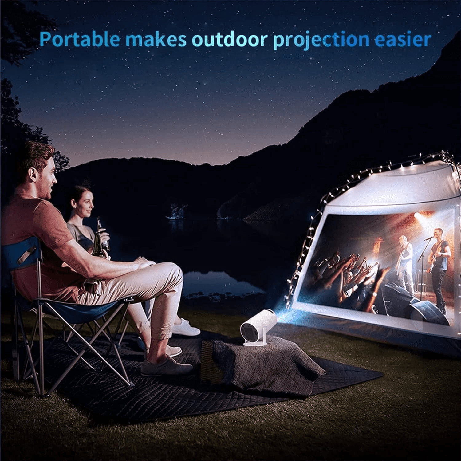 Retro projector; with vintage game console