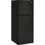 Haier 9.8 Cu. ft. Adjustable Shelves Top-Freezer Refrigerator Model HA10TG21SB in Black Color