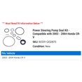 thumbnail image 2 of Power Steering Pump Seal Kit - Compatible with 2003 - 2004 Honda CR-V, 2 of 2
