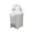 Gray, variant on Foundations Mini Hands-Free Diaper Pail with Airtight Lid - Durable & Odorless Diaper Disposal, Large Capacity, Holds up to 30 Newborn Diapers, Refill with Any Bags - Green