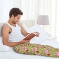 thumbnail image 4 of Kdxio Lips blowing bubble gum Pattern Men's Pajama Pants, Elastic Waist with Drawstring and Pockets, Comfortable Loungewear-X-Large, 4 of 5