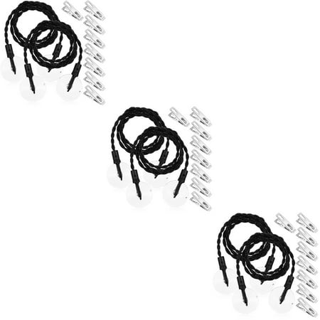 

6 Pcs Clothesline Travel and Clip Camping Accessories Portable Ropes Retractable