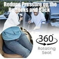 thumbnail image 2 of 360 Rotating Seat Cushion for Car Rotating Car Seat Cushion for Car Swivel Car Seat 360 Rotating Seat Non Slip Cushion B, 2 of 6