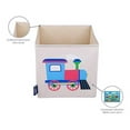 thumbnail image 2 of Wildkin 10 Inch Kids Storage Cube for Boys and Girls, Toy Organizer (Trains, Planes & Trucks Blue), 2 of 3