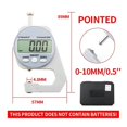 thumbnail image 2 of Electronic Thickness Meter Measure Thickness Of Paper Cloth Thin Metal Micrometer 0.01mmDigital Thickness Gauge Measuring Tools ,Precision Measuring, 2 of 8