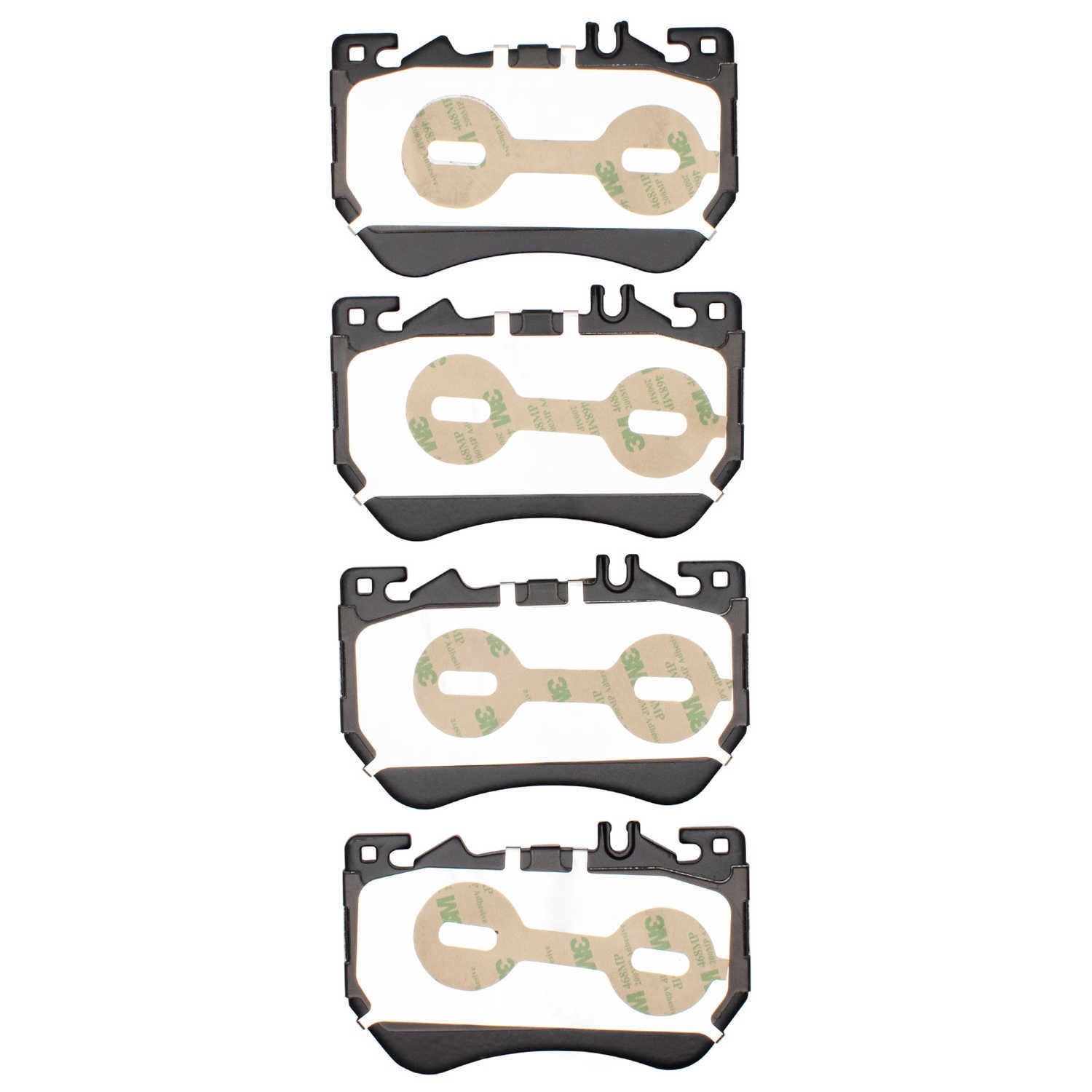 Dynamic Friction Company 1551-2456-00 DFC 5000 Advanced Brake Pads - Ceramic - OE Equivalent