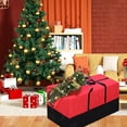 thumbnail image 4 of AYktou Christmas Tree Storage Bag Fits Up To 9 Ft Artificial Christmas Trees,Reinforced Handles & Zipper- Water Proof Holiday Xmas Bag, 4 of 7