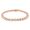 Rose Gold, variant on Cate & Chloe Rosalie 18k White Gold Plated Tennis Bracelet with Simulated Diamonds Gift for Women