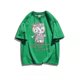 thumbnail image 3 of Hello Kitty-Camiseta de algodón de manga corta con estampado divertido para niña, Top holgado de media manga con personalidad, novedad de verano, 3 of 5