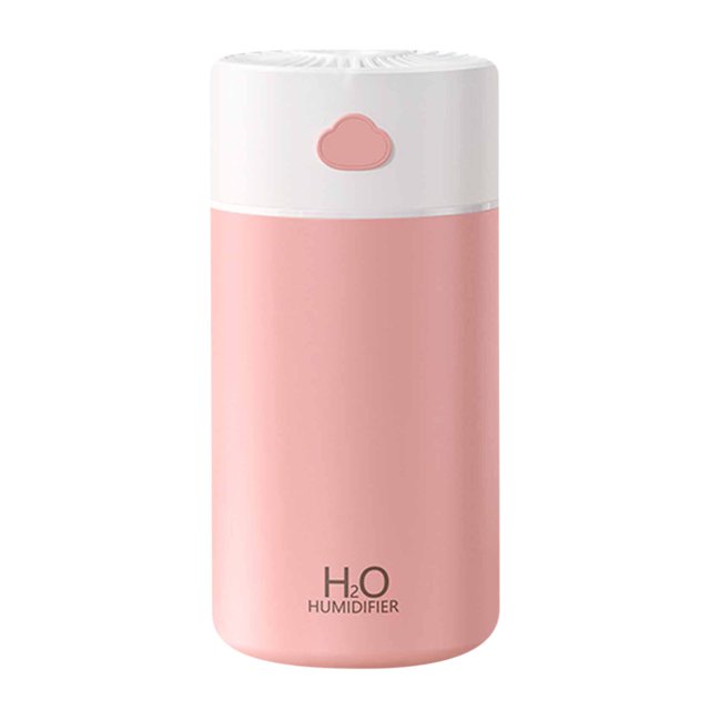 Yatlte Portable Small Humidifier, Recharge Small Personal Desk Cold Mist Air Humidifier with Adjustable Colorful Atmosphere, Auto Shut-Off, 4 Mist Modes, Super Quiet