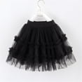 thumbnail image 2 of Tfken Trendy Skirts For Girls Soft Daily Wear Holiday Elastic Waist Tutu Tulle Skirts For Party Fashion Kids Comfy Clothes Size 7-8 Years, 2 of 9