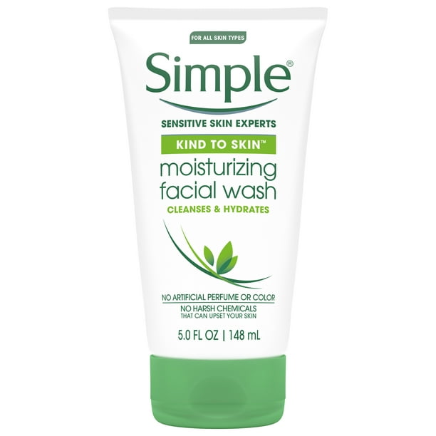 Simple Kind to Skin Moisturizing Facial Wash, 5 oz - Walmart.com