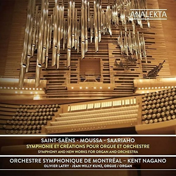 Saint-Saens / Montreal Symphony Orch / Nagano - Saint-Saens Moussa - Saariaho: Symphony & New - Music & Performance - CD