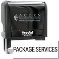 thumbnail image 1 of Large Self-Inking Package Services Stamp, Trodat Printy 4913, Press and Print Stamping, Impression Size 7/8" x 2-1/4", Up to 10,000 Impressions - Black Ink, 1 of 10