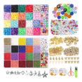 thumbnail image 1 of Set Bricolaje De Cuentas Para Hacer Pulseras 30000+ Unidades, 1 of 5