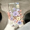 thumbnail image 3 of Dteck for Samsung Galaxy S23 Ultra Case with Screen Protector, Military Grade Drop Protection Floral Clear Slim Shockproof Phone Cover for Women,Yellow Flower, 3 of 3