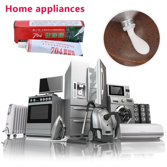 SSKFHGI 35g 704 Fixed High Temperature Resistant Silicone Rubber Insulated Sealing Glue