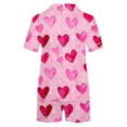 thumbnail image 5 of Vetsdori Womens Valentines Pajama Sets Soft Valentines Day Sleepwear 2 Pieces Loungewear , Spring Holiday Pajamas for Women Nightwear,Red, 5 of 8