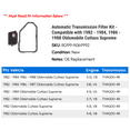 thumbnail image 2 of Automatic Transmission Filter Kit - Compatible with 1982 - 1984, 1986 - 1988 Oldsmobile Cutlass Supreme 1983 1987, 2 of 2