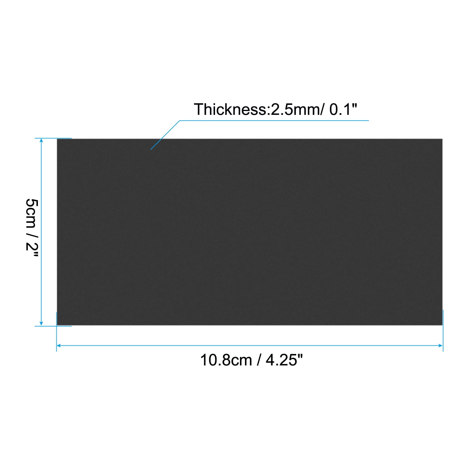 Uxcell Welding Len Shade 12 Glass 4-1/4"x 22" Hardened Glass Black Darkening Filter Plates Covers, 8 Pack