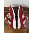 thumbnail image 2 of New Balance 991 Sneakers Shoes Men’s Size US 6.5 Reflective Material Red Suede, 2 of 6