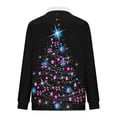 thumbnail image 5 of WXLWZYWL Mens Christmas Sweatshirt Trendy Quarter Zipper Stand Collar Pullover Tops Fall Winter Fashion Print Sweatshirts, 5 of 5