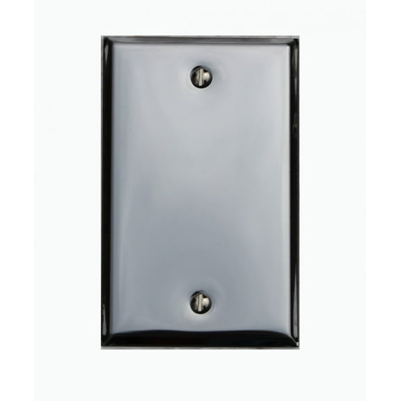 Switchplate Chrome Single Blank | Renovator's Supply