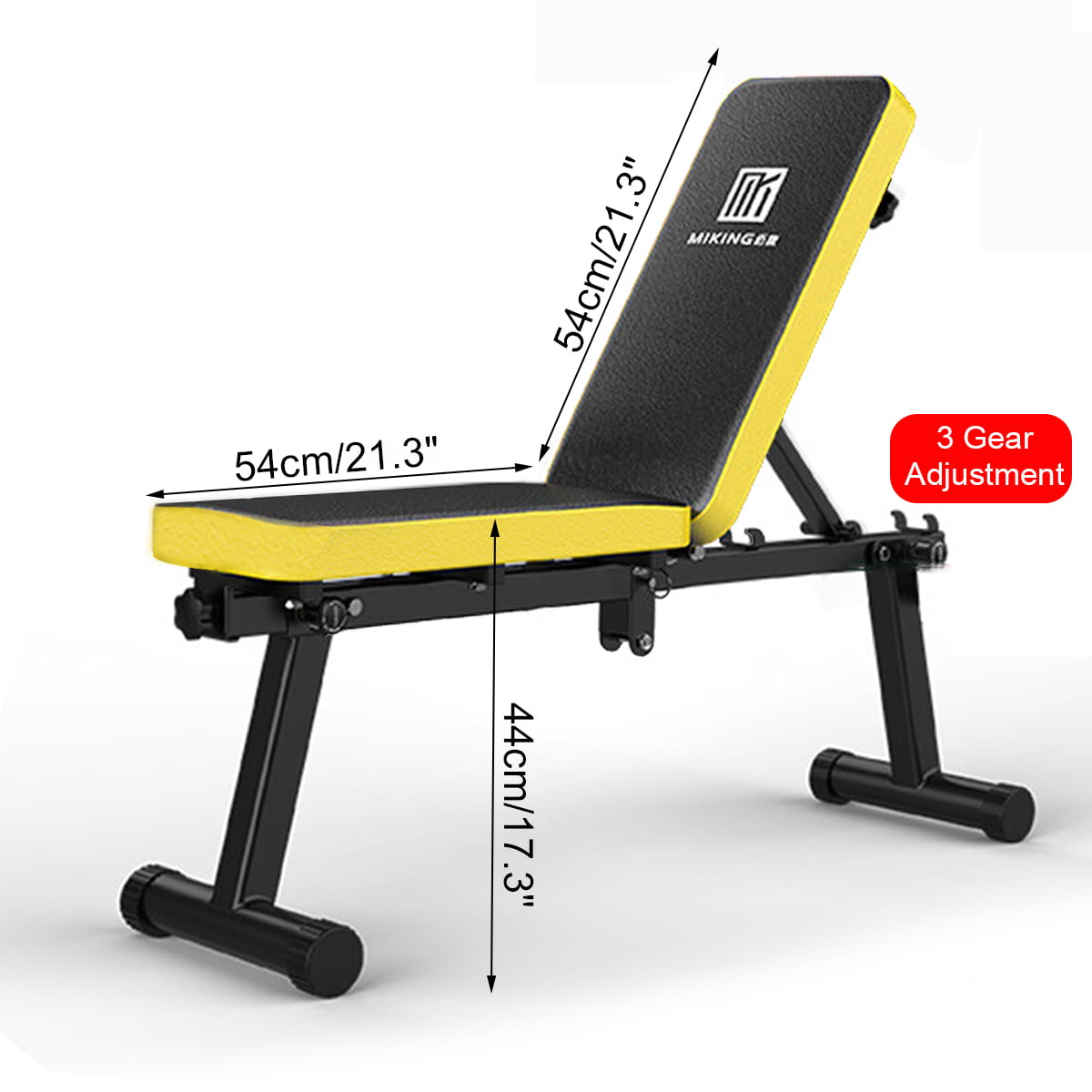 Adjustable Big Weight Bench Incline Decline Foldable Full Body Workout Exercise 