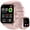 Pink, variant on FPZMIU 1.83" Display Smart Watch, High-Definition Fitness Watch with Always-On Touchscreen for Men Women, Black