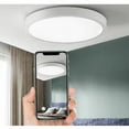 thumbnail image 3 of Lámpara de techo Lámpara de techo LED de panel plano de 20 W, lámpara de techo de montaje en superficie con luz diurna LED puntual para dormitorio, sala de estar, pasillo, cocina, luz, 3 of 5