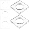 thumbnail image 1 of Here's a refined and engaging product description for your **Clear Acrylic Napkin Rings**:\n\n \n\n**5pcs Clear Acrylic Napkin Rings – Elegant, Sturdy, 1 of 5