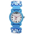 thumbnail image 1 of Reloj infantil resistente al agua Conejo (azul), movimiento de cuarzo, diseño de dibujos animados 3D, reloj digital infantil para niñas y niños de 3 a 11 años JM, 1 of 4