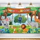 thumbnail image 1 of Banner para decoración de fiesta AUBAO Wild Jungle Safari, 12 cumpleaños, 1 of 7