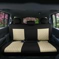 thumbnail image 2 of FH Group Neosupreme Deluxe Car Seat Covers Fit For Car Truck SUV Van - Rear Bench, 2 of 3