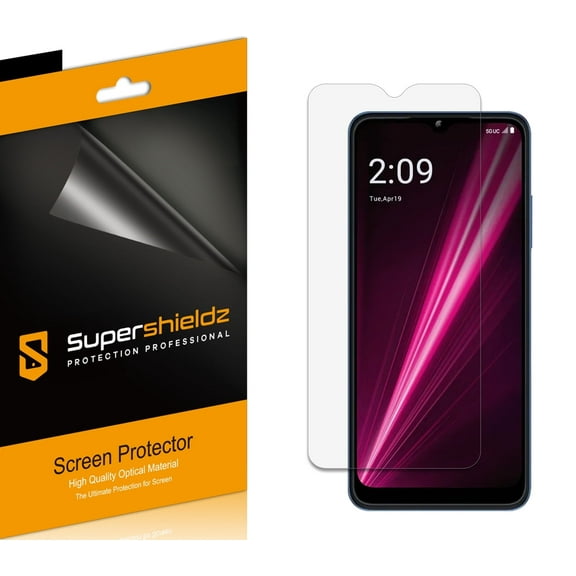 (6 Pack) Supershieldz Anti-Glare (Matte) Screen Protector Designed for T-Mobile Revvl 6 5G / Revvl 6x 5G