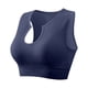 thumbnail image 3 of Brasier sin Varillas Mujer Ropa Interior Femenina para Fitness, Running, Yoga, Chaleco A Prueba de Golpes, Escote En U Profundo, sin Aros de Acero, Sujetador Cómodo Fruncido Mediana, 3 of 3