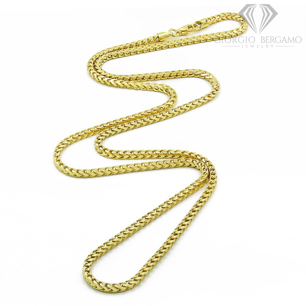 Details about   2.5mm Italy 925 Sterling Silver Diamond-Cut ROPE Chain Necklace or Bracelet