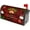Christmas2, variant on Merry Christmas Mailbox Covers Happy New Year Mailbox Cover Magnetic Red Winter Holiday Welcome Mail Box Covers Garden Outdoor Decor Standard Size 21 x 18 Inchs