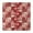 Red Christmas Patchwork, variant on Red Christmas Knitted Pattern Square Fitted Tablecloth with Elastic Edge,Square Table Cover,Washable Elastic Table Cover for Home Kitchen Party Decor 36"x36"