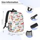thumbnail image 5 of Easygdp Dachshund Dog Puppy Mochila Ligera de 15 Pulgadas para Estudiantes, Mochila Cómoda para la Escuela y Viajes, Correas Ajustables, 5 of 6