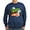 Navy, variant on CafePress - Nerf Beyond Limits Sweatshirt - Classic Crew Neck Sweatshirt