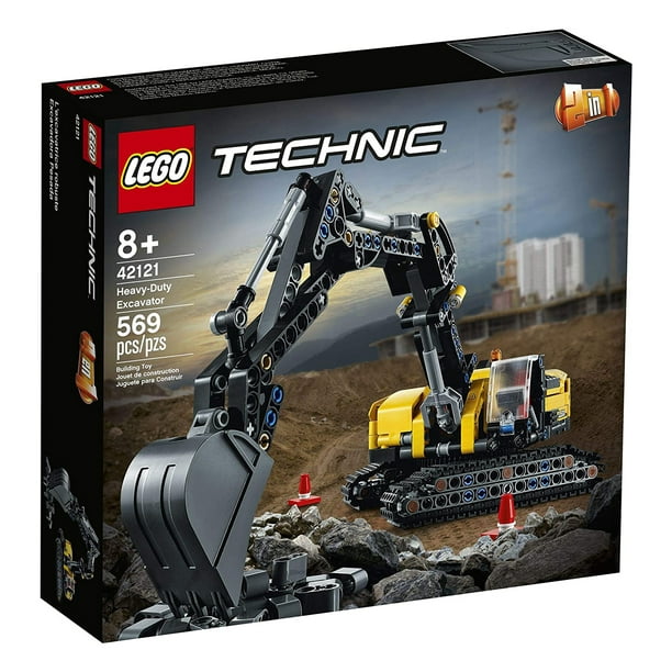 LEGO Technic Heavy Duty Excavator Kit de construction 569 pièces, 8 ans et  plus 