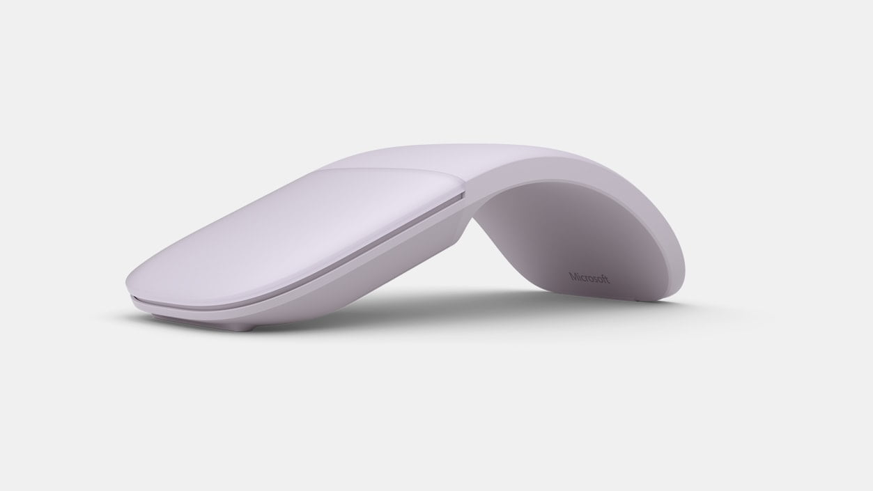 Microsoft Surface Arc Mouse ホワイト Microsoft Surface Arc Mouse, Light Grey, CZV-00001